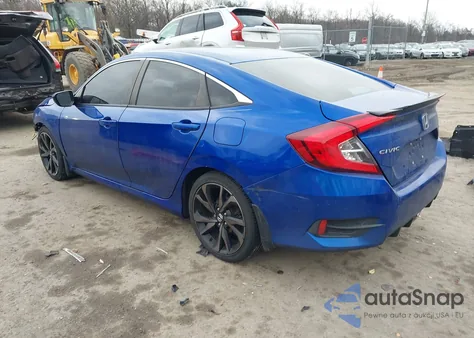 2021 Honda Civic Sport from USA, damaged, VIN 2HGFC2F80MH519059